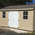 Oshkosh WI 12x16 gable with LP lap siding